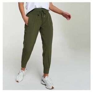 CALIA Women's Truelight Cargo Pocket Jogger - Dark Olive